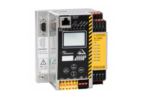 Bramka ze zintegrowanym monitorem bezpieczeństwa