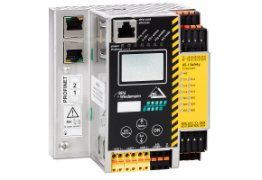 BWU2828 - ASi-3 PROFINET Gateway with integrated Safety Monitor, 2 ASi masters