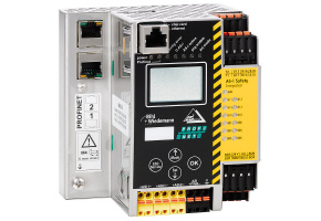 BWU3367 - ASi-3 PROFIsafe via PROFINET Gateway with integrated Safety Monitor, 2 ASi masters