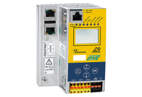 BWU3833 - Bramka ASi-5/ASi-3 PROFIsafe przez PROFINET ze zintegrowanym monitorem bezpieczeństwa, 2 Mastery ASi-5/ASi-3