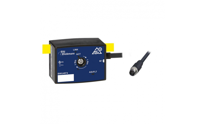 BWU4974 - Active Distributor ASi-5 Motor Module for Lenze i550 motec frequency inverter, IP67, 1M