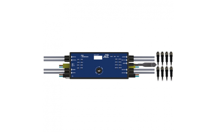 BWU4977 - ASi-5 Self-configuring I/O Module, IP54, M12, 16I/O