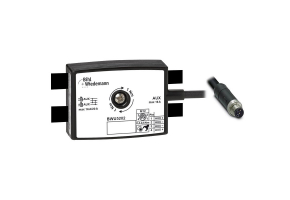 BWU5202 - Passive Distributor AUX, 16A/20A, to 1 x M12 power cable plug, straight, L-coded, 4 poles, depth 25 mm, IP67