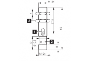ORV12M1500P2K-IBSL - Czujnik odblaskowy